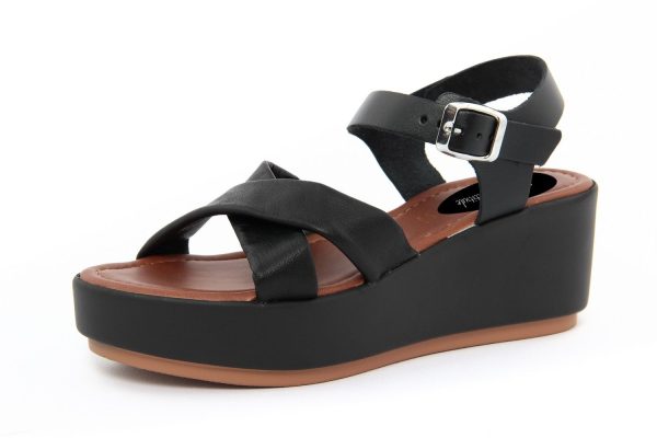 Sandalias FAME23_NAPOLI_NERO UE 41 - Imagen 3