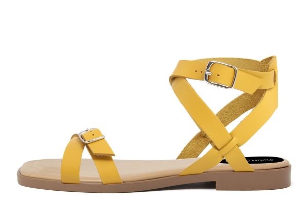Sandalias FAME23_23112MQH_GIALLO EU 39