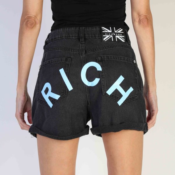 Bermudas HWP23144SH_BLACK-BLU 38 - Imagen 2