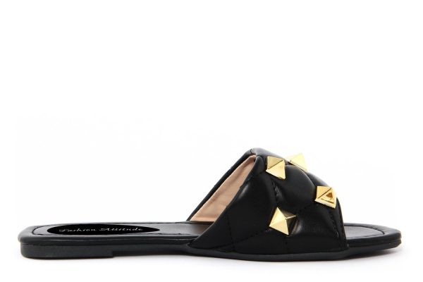 FAME23_909_2C_BLACK UE 38 Chanclas - Imagen 3