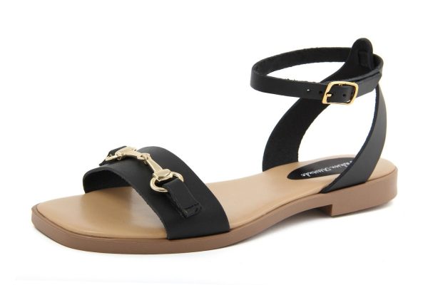 Sandalias FAME23_23111MQHA_NERO EU 38 - Imagen 2