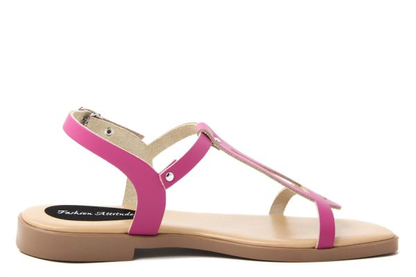 Sandalias FAME23_23110MQH_FUXIA EU 37 - Imagen 3