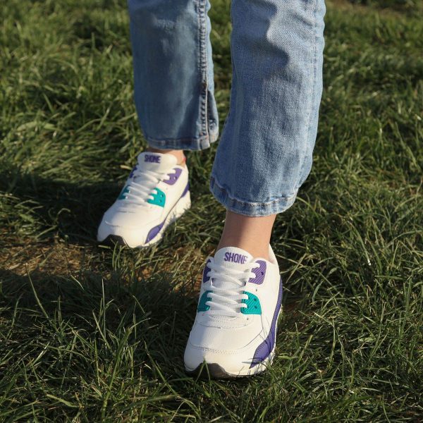 Zapatillas 005-001_LACES-BLANCO-MORADO EU 34 - Imagen 2