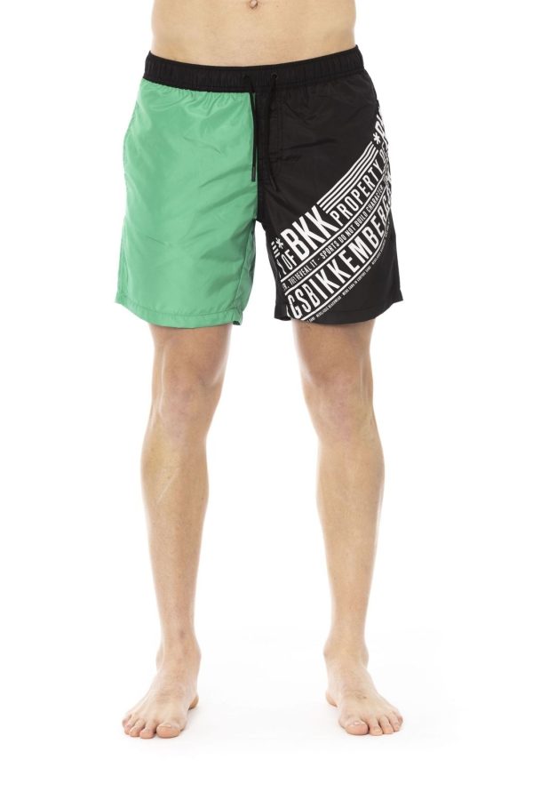 Bañador BKK1MBM09_GREEN&BLACK XXL