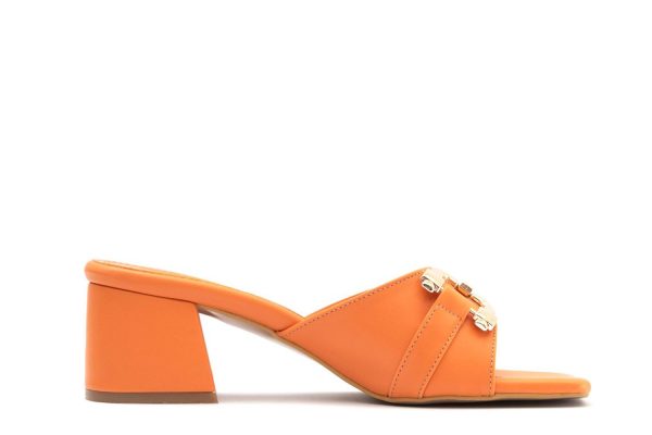 Sandalias FAME23_SS3Y0611_971_ORANGE EU 39 - Imagen 3