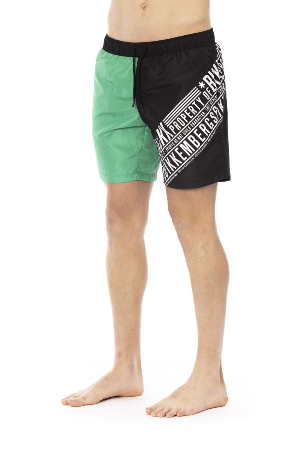 Bañador BKK1MBM09_GREEN&BLACK XXL - Imagen 2