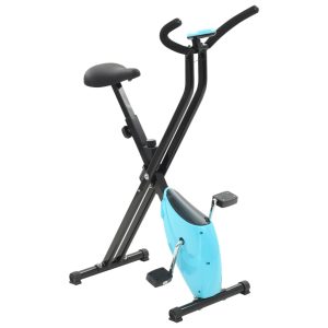 Bicicleta estática X-Bike cinturón resistencia azul