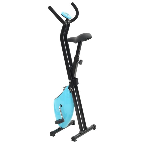 Bicicleta estática X-Bike cinturón resistencia azul - Imagen 3