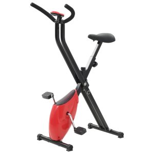 Bicicleta estática X-Bike cinturón resistencia rojo