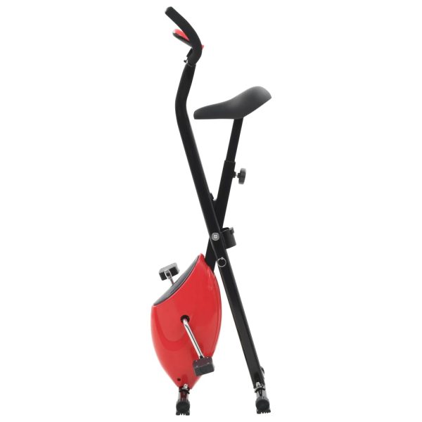 Bicicleta estática X-Bike cinturón resistencia rojo - Imagen 2