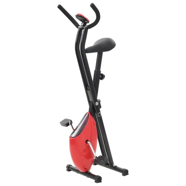 Bicicleta estática X-Bike cinturón resistencia rojo - Imagen 3