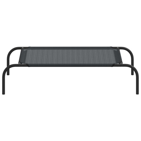 Cama elevada para perros Negro S Textileno - Imagen 3