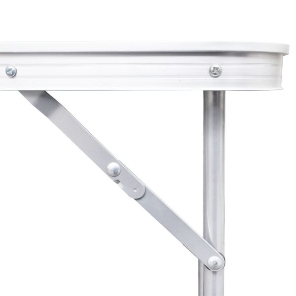 Mesa de Camping Plegable y Regulable de Aluminio 180 x 60 cm - Imagen 3