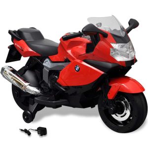 Moto eléctrica para niños BMW 283 - roja 6V