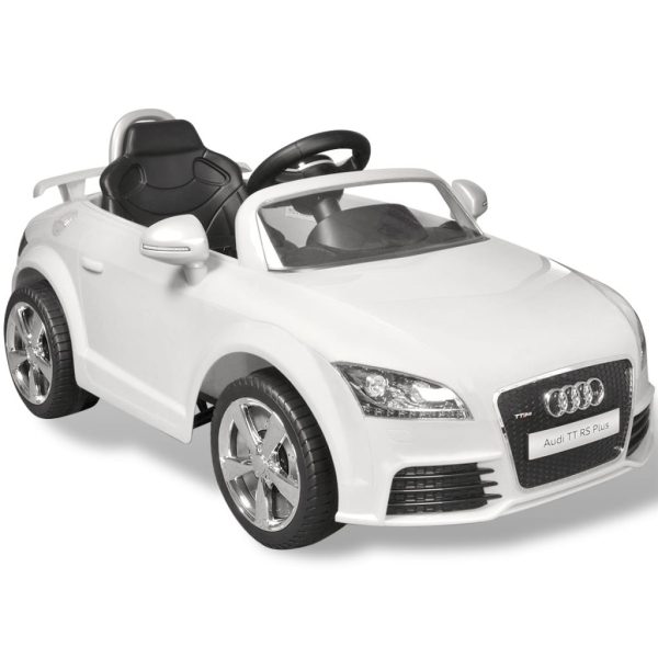 Coche Audi TT RS para niños con mando a distancia - blanco - Imagen 3