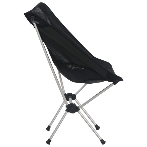 Sillas de camping plegables con bolsa 2 piezas 54x50x65 cm aluminio - Imagen 3