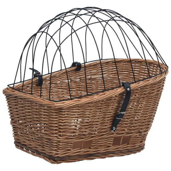 Cesta trasera para bicicleta 55x31x36 cm sauce auténtico - Imagen 3