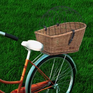Cesta trasera para bicicleta 55x31x36 cm sauce auténtico