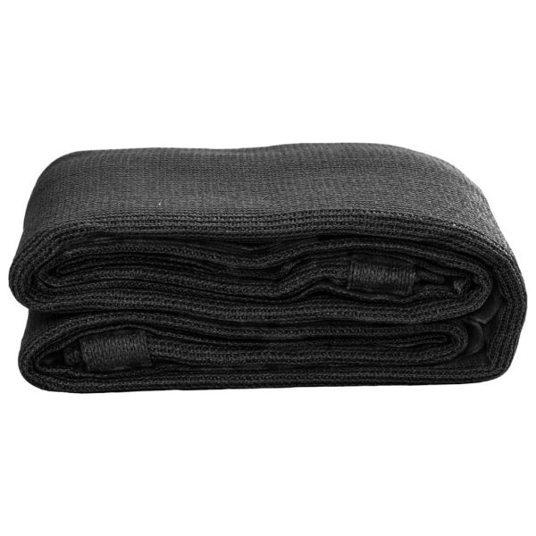 Estera de camping para tienda de campaña 250x550 cm negra - Imagen 2