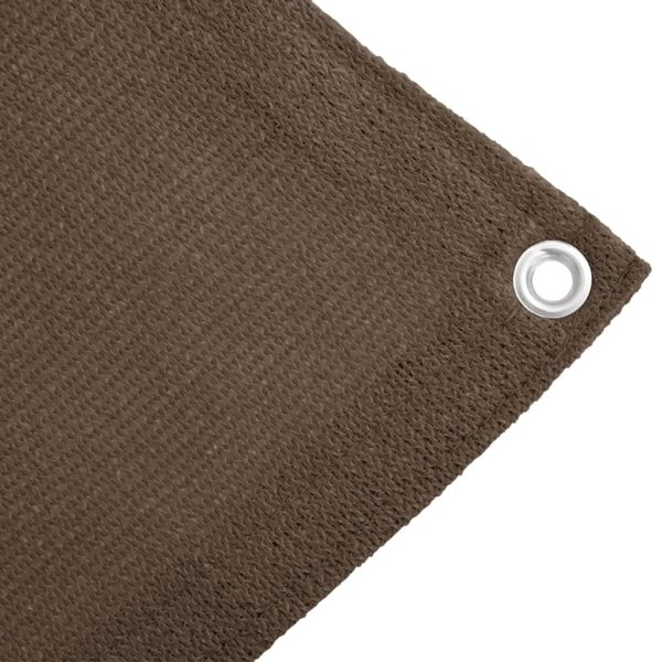 Estera de camping para tienda de campaña 250x550 cm marrón - Imagen 3