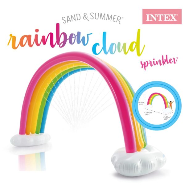 Intex Pulverizador Nubes y Arcoiris 300x109x180 cm Multicolor - Imagen 2