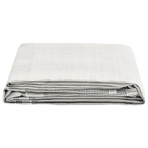 Estera de camping para tienda de campaña 250x250 cm gris