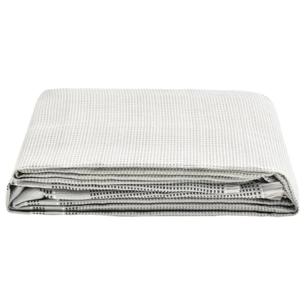 Estera de camping para tienda de campaña 250x250 cm gris