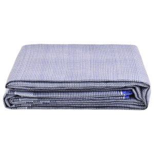Estera de camping para tienda de campaña 550x300 cm azul