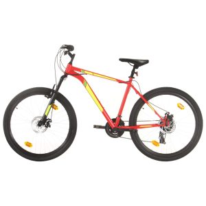 Bicicleta de montaña 21 velocidades rueda 27,5" 50 cm rojo