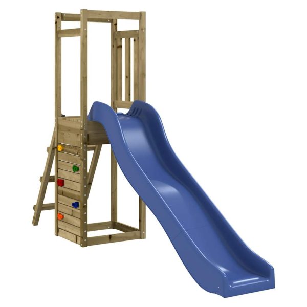 Juego de exterior de madera de pino impregnada. - Imagen 2