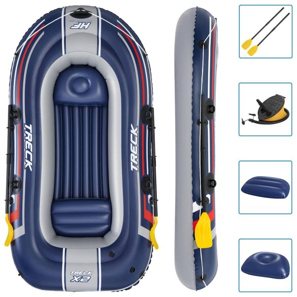 Set de Barca Hinchable Bestway Hydro-Force Treck x2 255x127 cm - Imagen 2