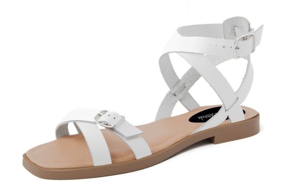 Sandalias FAME23_23112MQH_BIANCO UE 40 - Imagen 2