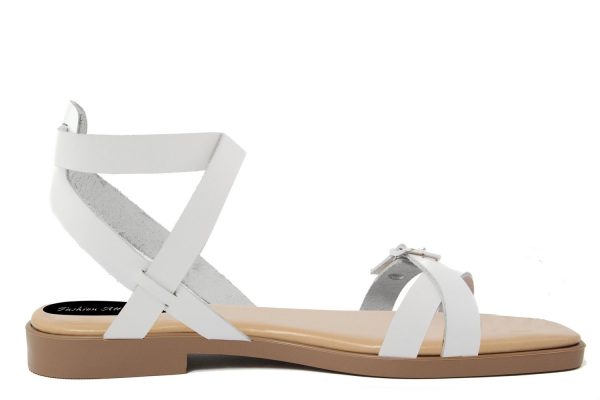 Sandalias FAME23_23112MQH_BIANCO UE 40 - Imagen 3