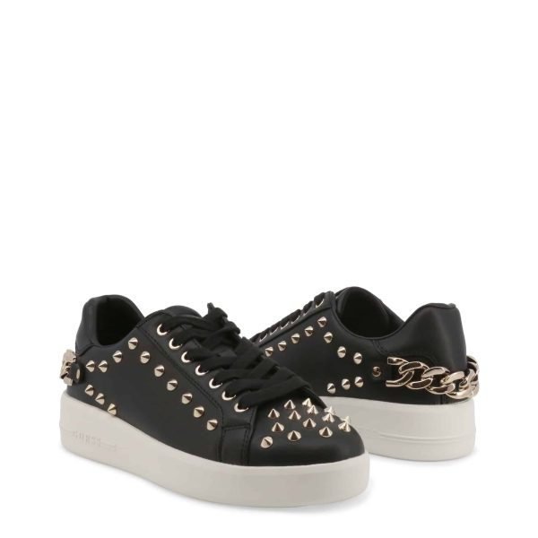 Zapatillas RENATTA-FL7RNT-LEA12_BLACK EU 39 - Imagen 2