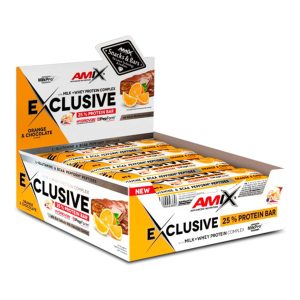 EXCLUSIVE Barrita Proteica 24*85 g - Chocolate Blanco y Coco
