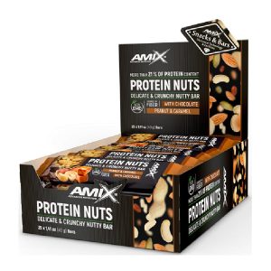 Barrita Proteica de Nueces 25*40 g - Anacardo-Coco