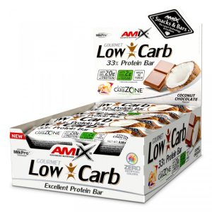 Barrita Proteica LOW-CARB 33% 15*60 g - Mango