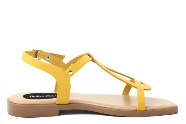 Sandalias FAME23_23110MQH_GIALLO EU 39 - Imagen 3