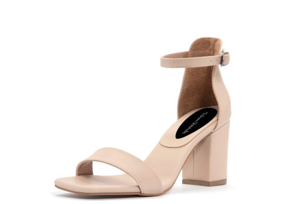 Sandalias FAME23_SS3Y0605_435_NUDE EU 39 - Imagen 2