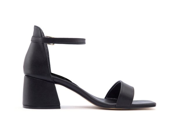 Sandalias FAME23_SS3Y0606_101_BLACK EU 37 - Imagen 3