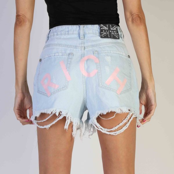 Pantalón corto HWP23144SH_DBLUE-PNK 40 - Imagen 2