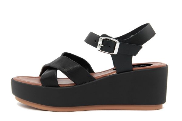 Sandalias FAME23_NAPOLI_NERO EU 37 - Imagen 2