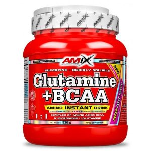 GLUTAMINA + BCAA - 530G - Cola