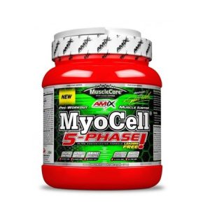 Amix pre-entrenamiento MyoCell 5 Phase 500gr - Fruit Punch