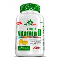 GREENDAY® Vitamina D3 2500 UI 90 cápsulas