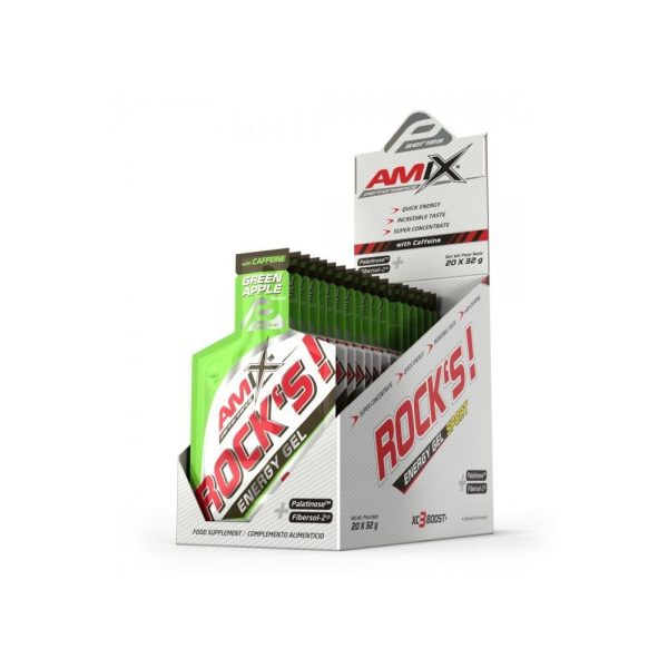 Gel deportivo energético Rock's con cafeína