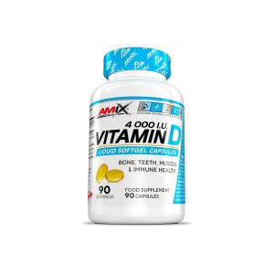 Vitamina D 4.000 UI 90 cápsulas Amix Performance